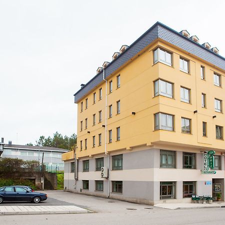 Hotel San Briz A Pontenova Bagian luar foto